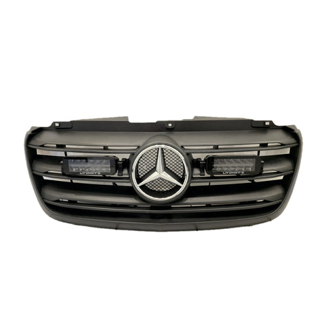 Mercedes Sprinter W907 / W910 Kühlergrill-Halter für Zusatzscheinwerfer LTPRTZ TRX 3.0 7" - WOLFWAX - [tags]