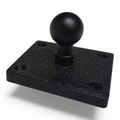 RECHTECKIGE BASISPLATTE (AMPS) mit 17mm Kugel WOLFWAX